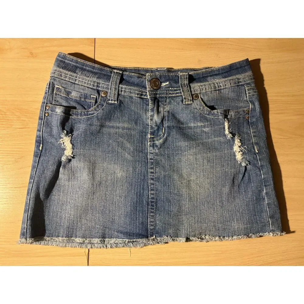 Jean skirt size 9/10